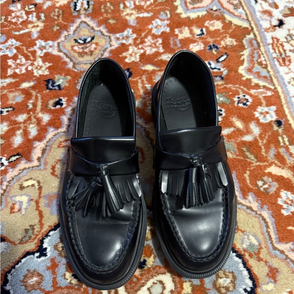 Black Tassel Loafers